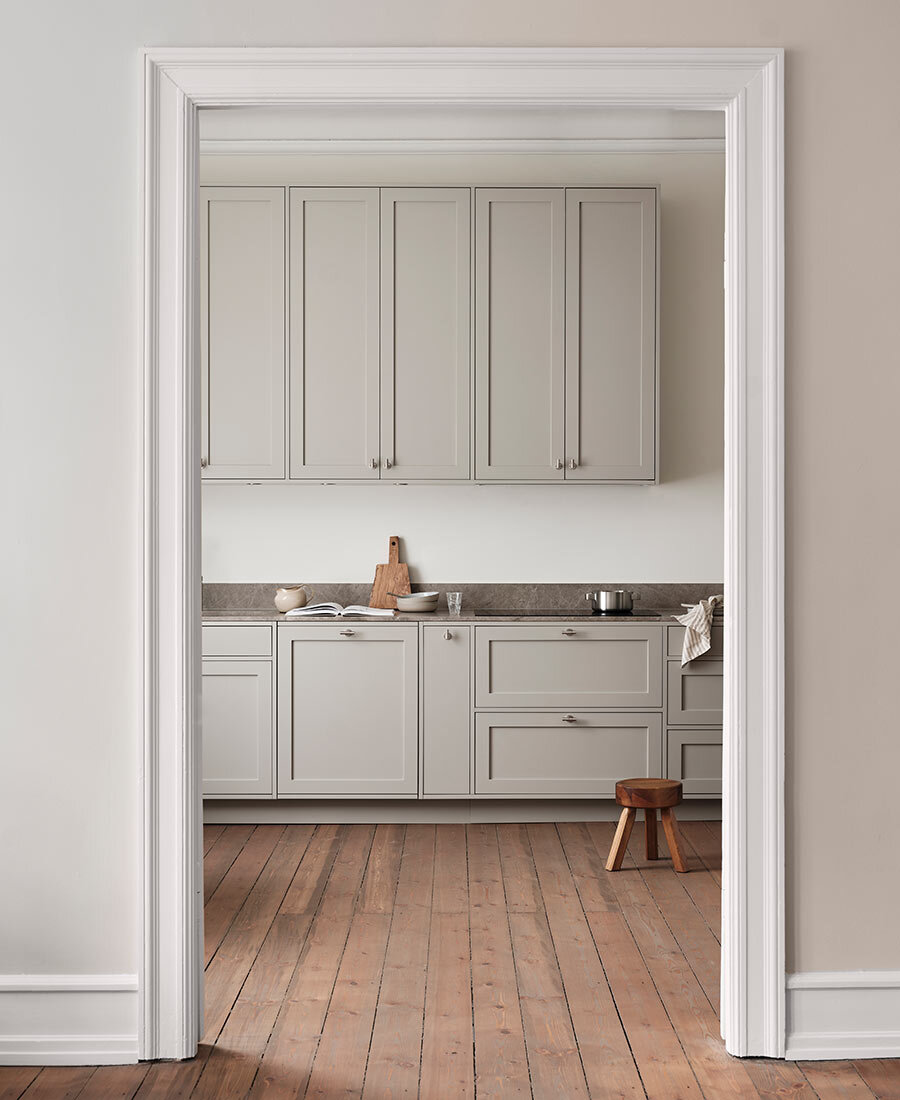 Perfect Kitchen Colors for Gray Cabinets - Posh|Chic|Cool