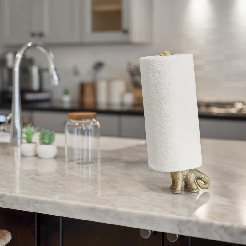 dinosaur paper towel holder | creative paper towel holder ideas