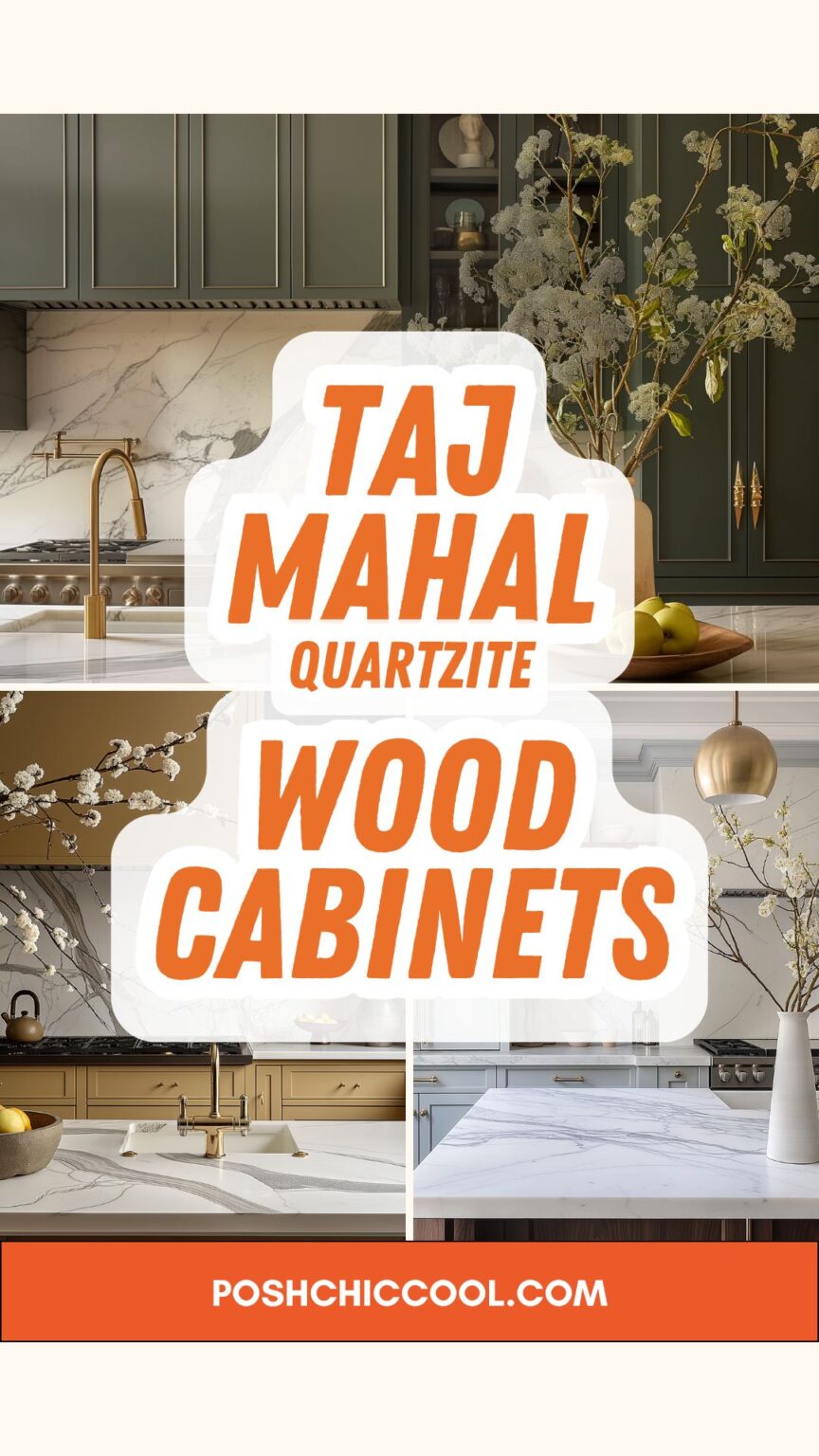 13 Cabinet Colos To Pair With Taj Mahal Quartzite Countertops