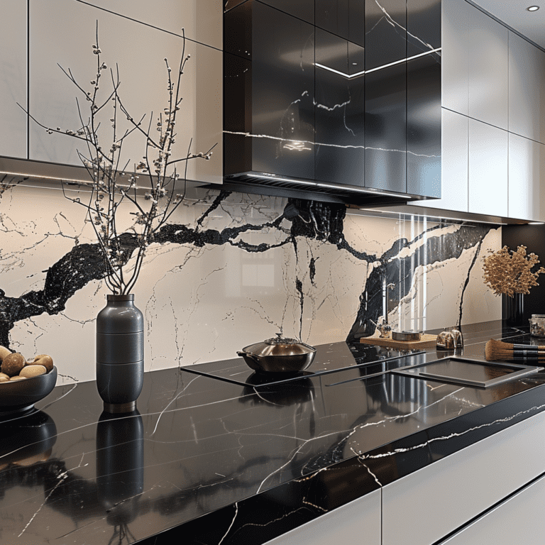 8 Best Ideas For Backsplash For Black Granite Countertops - Posh|Chic|Cool