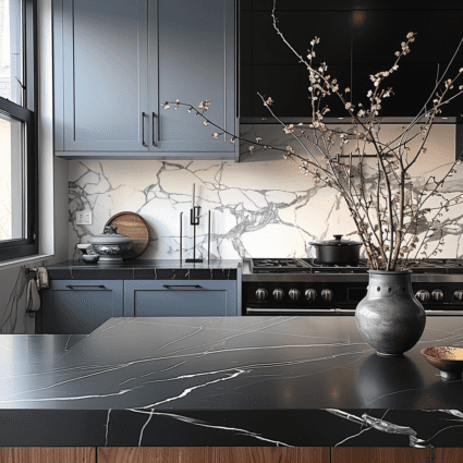 8 Best Ideas For Backsplash For Black Granite Countertops - Posh|Chic|Cool