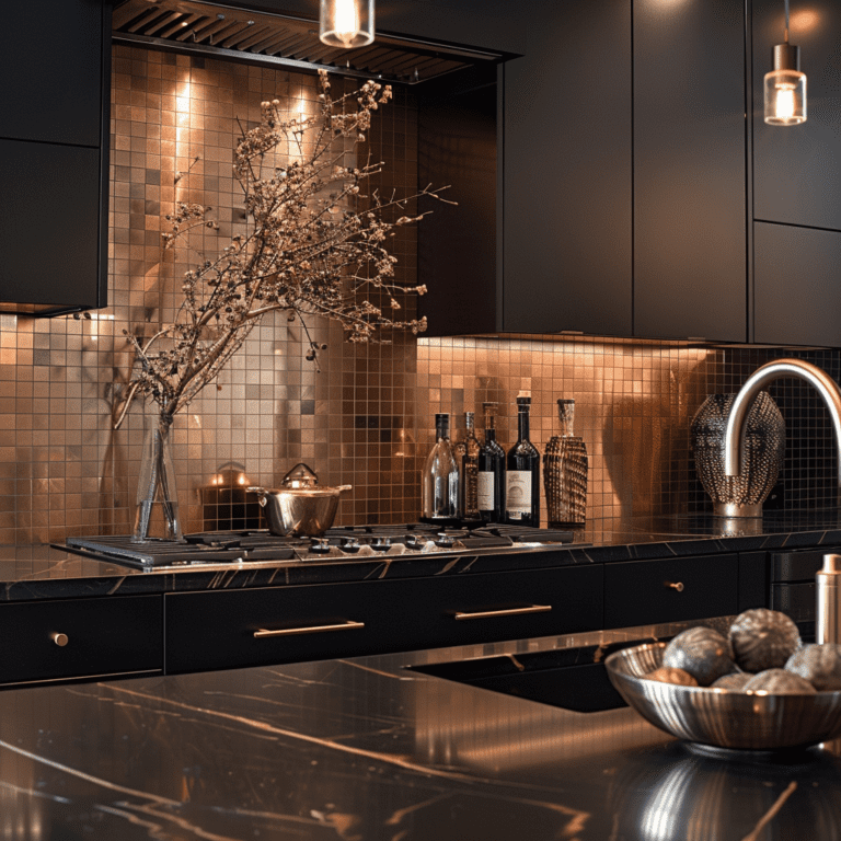 8 Best Ideas For Backsplash For Black Granite Countertops - Posh|Chic|Cool