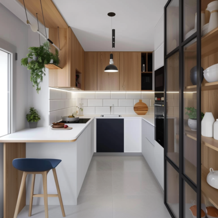 10 Easy Design Hacks to Make a Small Kitchen Look Bigger - Posh|Chic|Cool