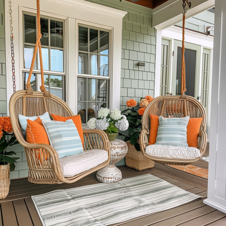 15 Insanely Beautiful Summer Front Porch Decor Ideas - Posh|Chic|Cool