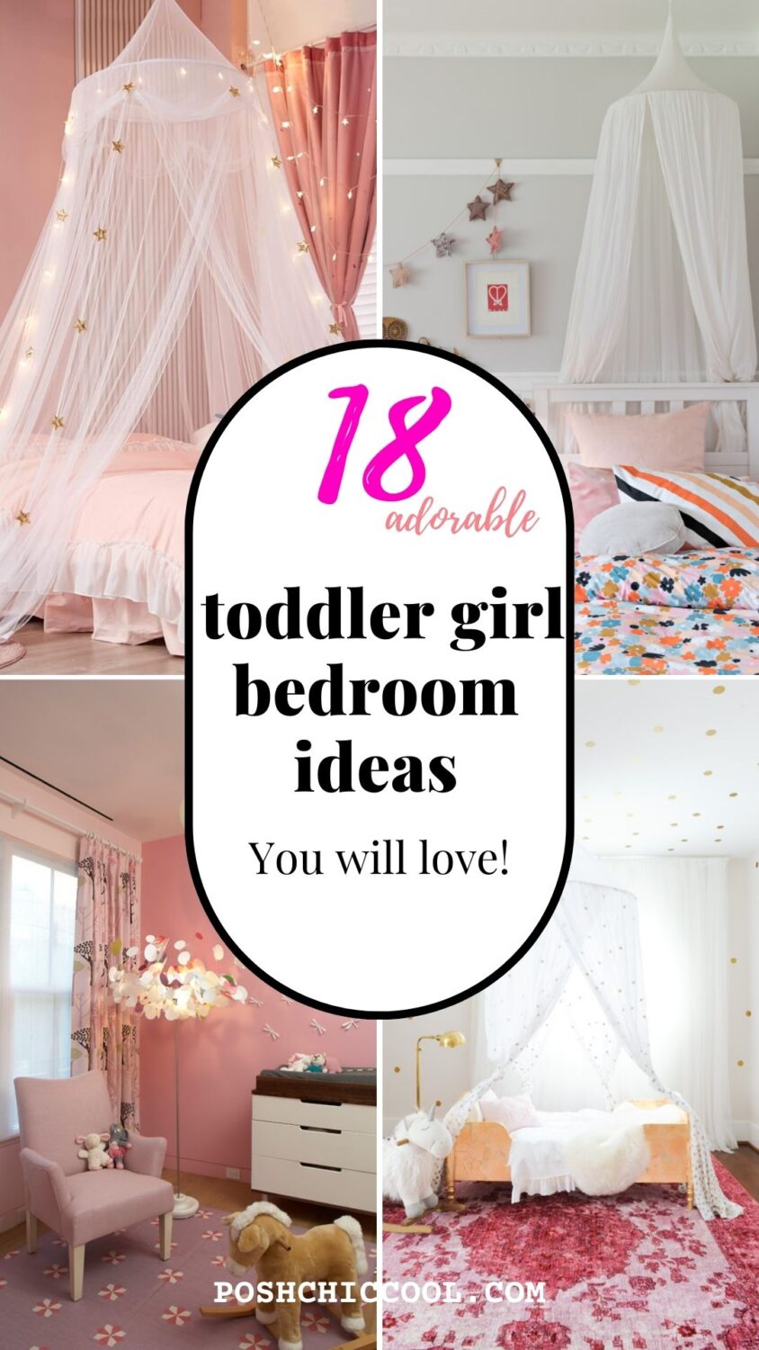 18 adorable toddler girl bedroom ideas to love! - Posh|Chic|Cool