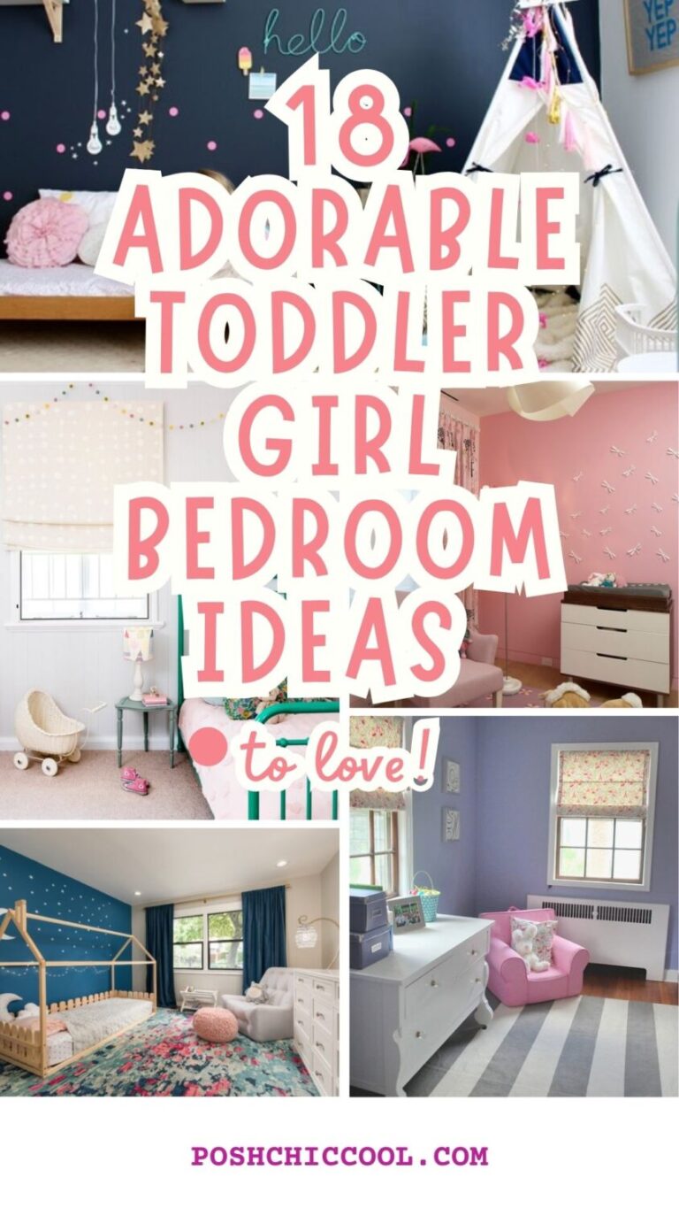 18 adorable toddler girl bedroom ideas to love! - Posh|Chic|Cool