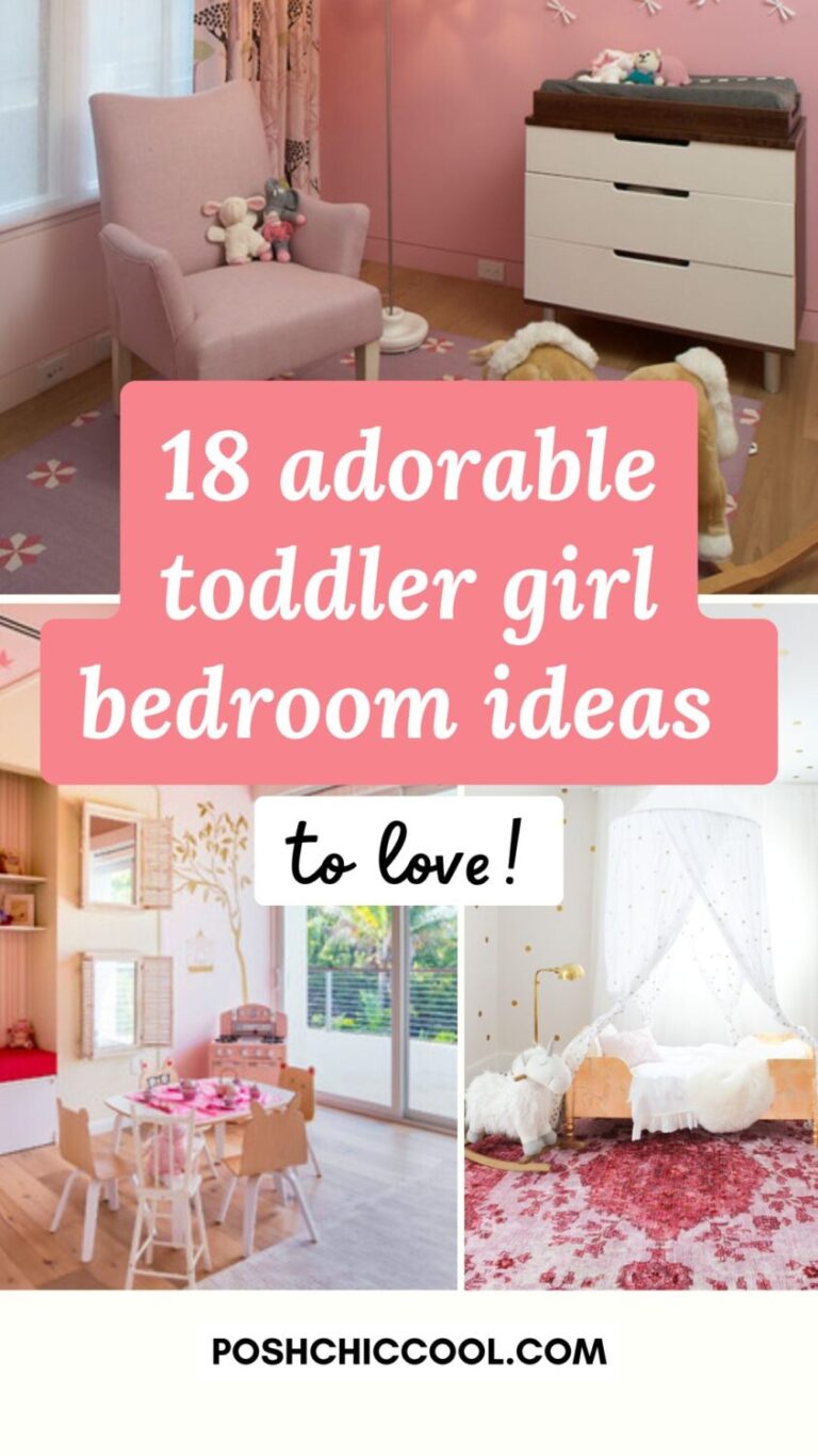 18 adorable toddler girl bedroom ideas to love! - Posh|Chic|Cool