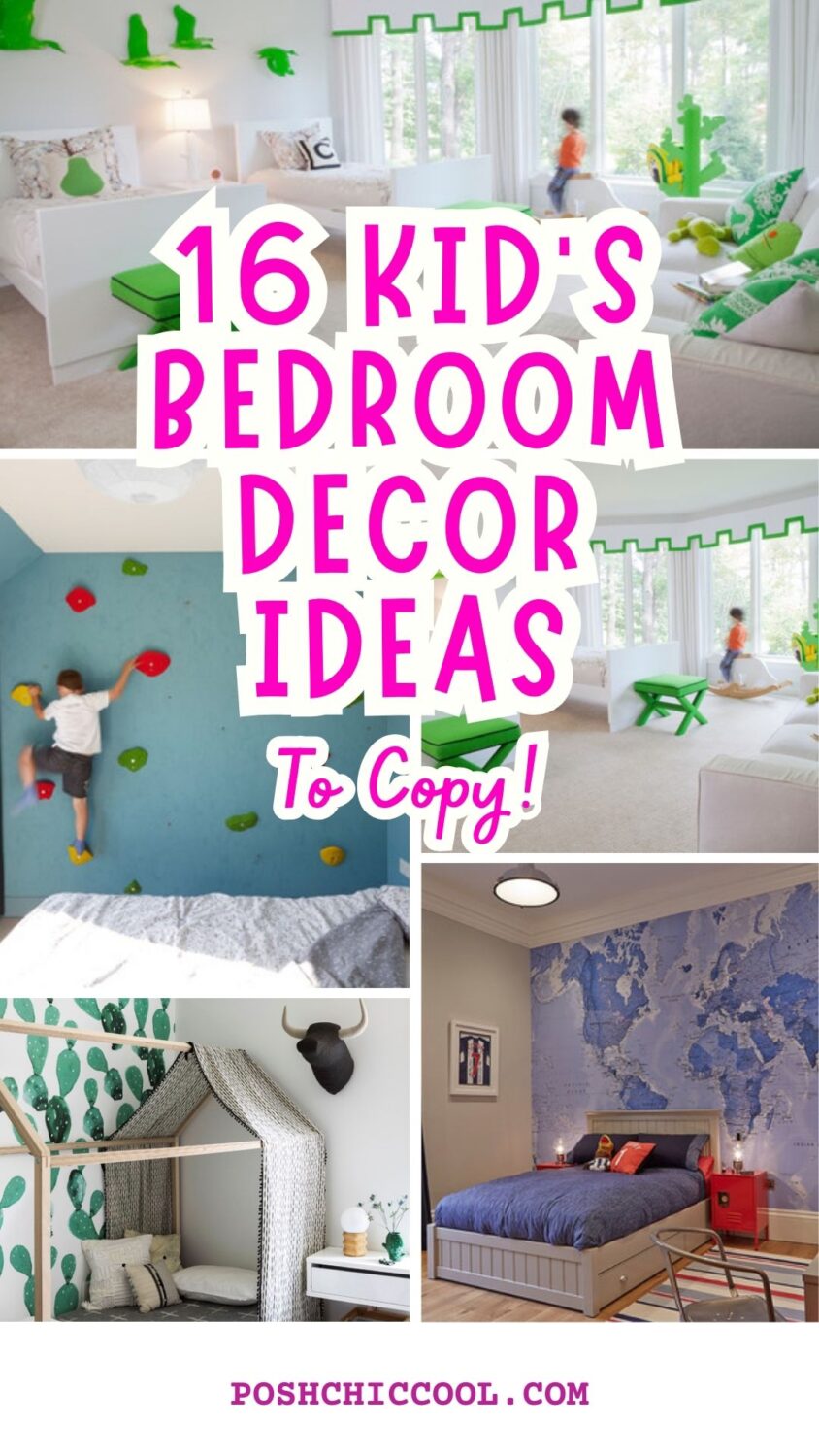 16 Kid's Bedroom Decor Ideas We Love! - Posh|Chic|Cool
