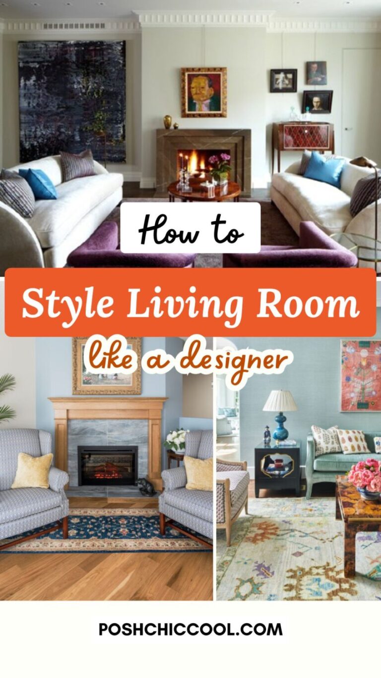 Picture of How to decorate your living room like a designer: living room decor ...