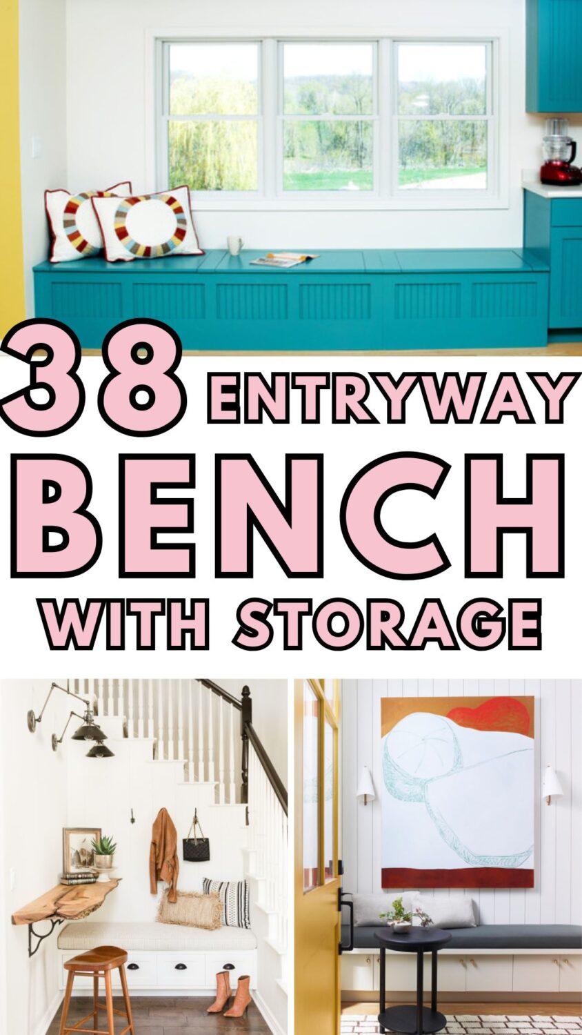 39 Fabulous Entryway Bench With Storage Design Ideas To Copy - Posh ...