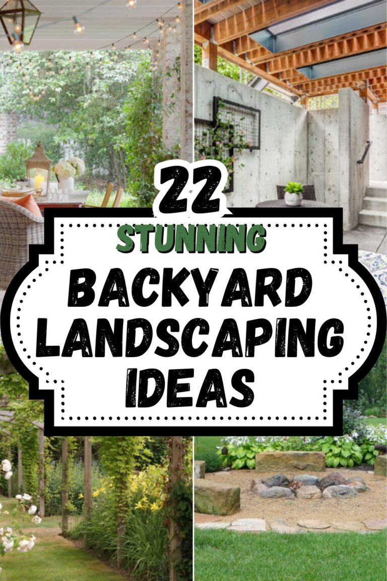 22 Stunning Backyard Landscaping Ideas to Transform Your Outdoor Space ...