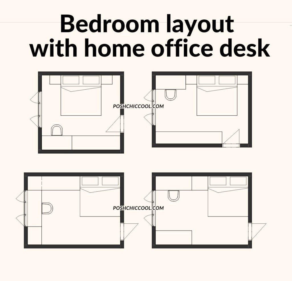 Small Bedroom Office Layout