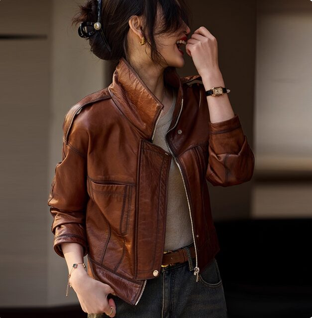 2025 Fall Jackets from Taobao That Look Way More Expensive Than They Are: Leather edition