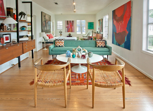 17 Mid Century Modern Living Room Ideas With Plenty of Personality