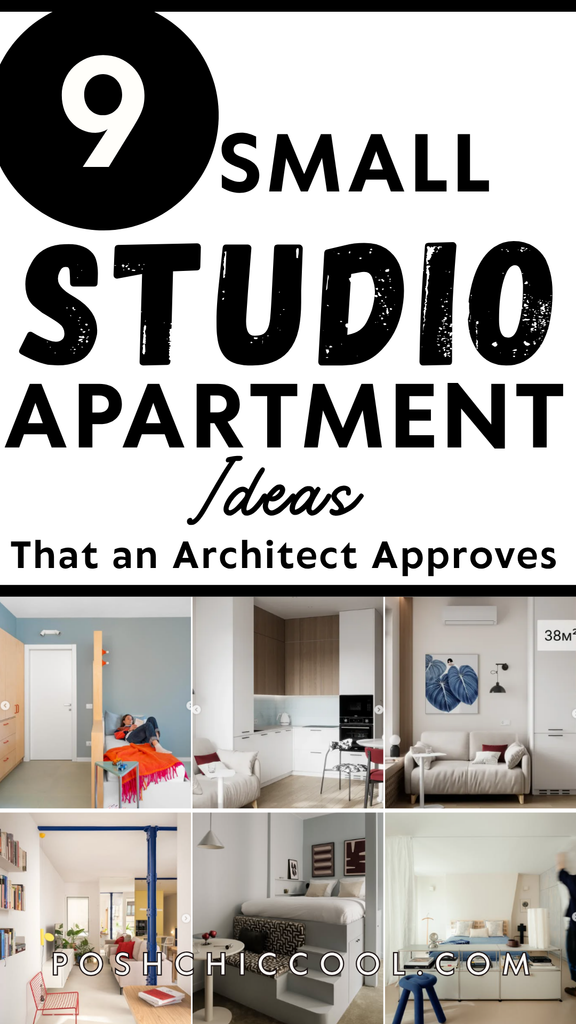 9 Small Studio Apartment Ideas That Don’t Feel Like a Dorm Room